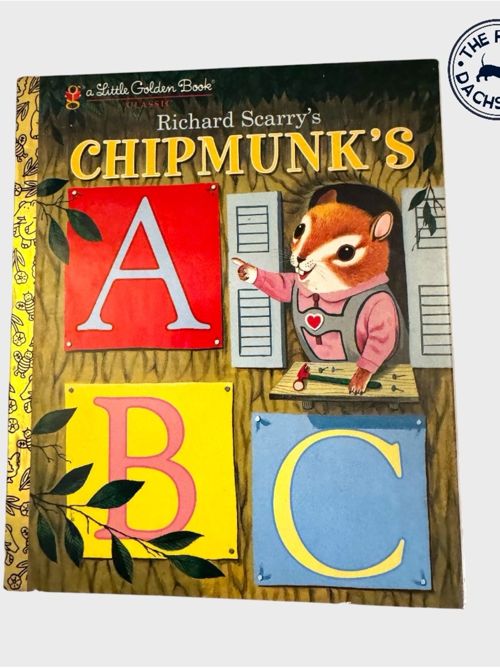Vintage Richard Scarry's Chipmunk's ABC Book